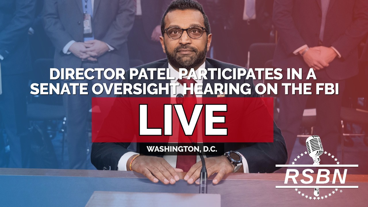 LIVE: Director Kash Patel Participates in a Senate Oversight Hearing on the FBI - 09/15/26