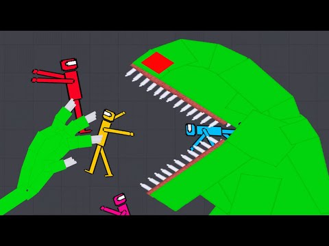 JUMBO JOSH vs AMONG US! Garten of BanBan 2 Challenge (terrifying)