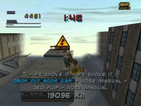 Tony Hawk's Pro Skater 2 | 1 Million Combo, Trick