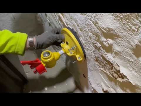 Hauseinführung Schuck "Sanova Gas" im Einsatz