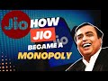 How Reliance Jio became a Monopoly I Jio success Story