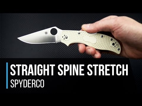 Spyderco Stretch 2 Sprint Straight Spine VG-10 Ivory FRN Spyderco Stretch 2 Sprint Straight Spine VG-10 Ivory FRN