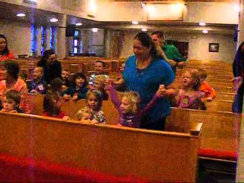 Trinity Lutheran Church Yankton South Dakota Sunday School singing Trinity Family