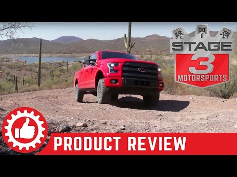 2014-2016 F-150 4WD F150Lifts Boss 0-3" Adjustable Coilover Lift/Leveling Kit Offroad Review