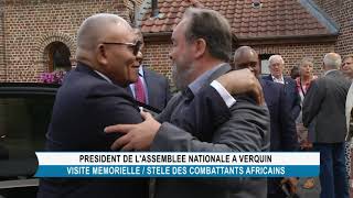 VISITE MEMORIELLE / STELE DES COMBATTANTS AFRICAINS