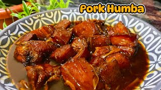 My own version of pork humba
