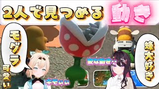 切り抜き】あずいろ⭐︎かわいさ詰め込み⭐︎ 妙″な動きに思わず‥w✨ マリオカートワールド◻︎＃風真いろは＃AZKi