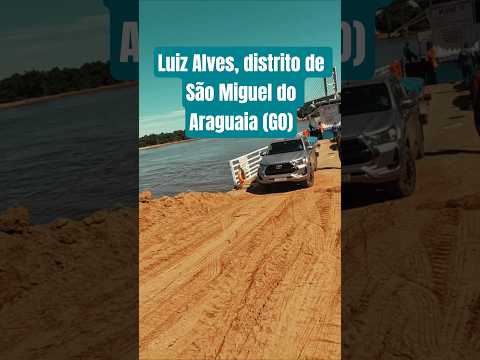 Luiz Alves, distrito de São Miguel do Araguaia (GO) #rioaraguaia