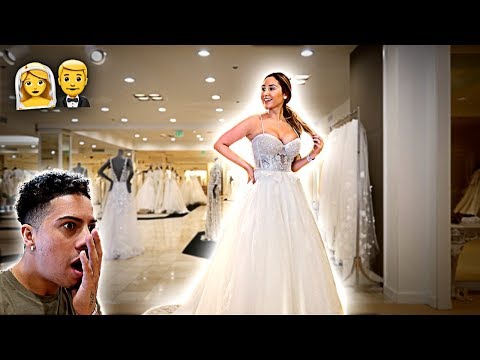 CHOOSING MY WEDDING DRESS!!! Video