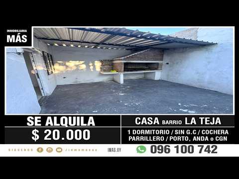 Video de YouTube - Casa Alquiler Cochera Nuevo Paris Montevideo iMas.uy LM