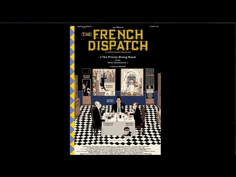 The French Dispatch (TV Spot 'The Private Dining Room of the Police Commissioner')