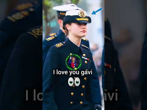 Did Princess Leonor Just Reject Gavi? 😳💔#RoyalDrama