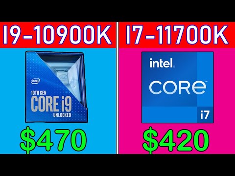 I7-11700K Vs I9-10900 || 12 Game benchmark in 4K