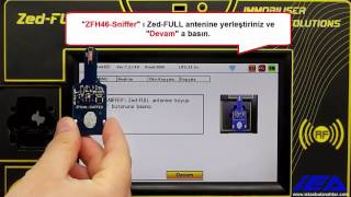 ZFH46-Sniffer ile 46 Transponder Kopyalama Uygulaması