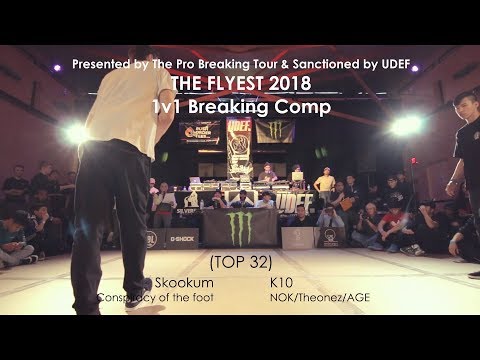 The Flyest 2018 | TOP 32 | Skookum vs K10