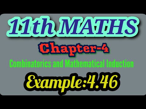 11th MATHS/Ch:4/Example:4.46