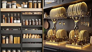 25 Amazon Kitchen Organization & Storage Hacks To Maximize Space in Your Tiny Kitchen! (With Prices)