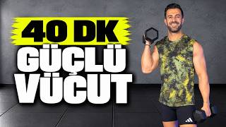 Kaslarını Güçlendir! | Evde Dumbbell ile Tüm Vücut Antrenmanı