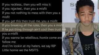 Jaden Smith -MSFTS Anthem lyrics
