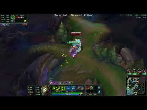 Hybrid Master Yi vs Zac, Riven, and Ahri | #LeagueOfLegends (Pre-Season 6)