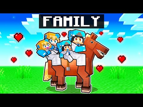 Having A ROYAL FAMILY in Minecraft With Crazy Fan Girl!