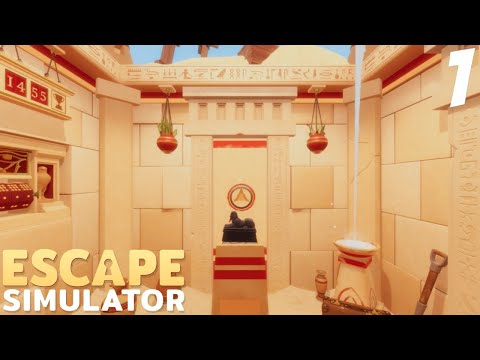 Escape Simulator Labyrinth of Egypt Part 1- First Chamber