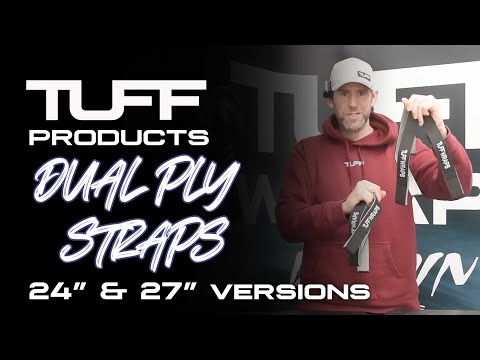TuffWraps Dual Ply Lifting Straps