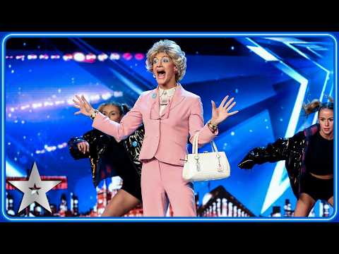 Drag performer Sheila Simmonds is a BUSY LADY | Unforgettable Audition | Britain's Got Talent