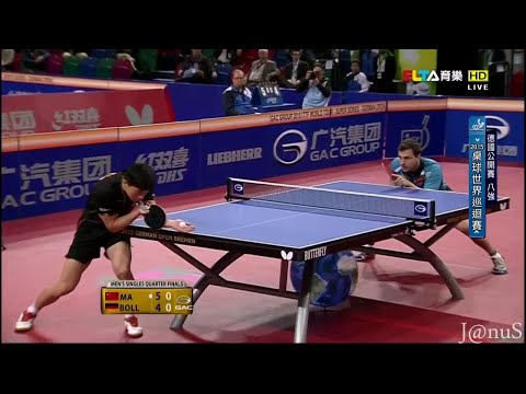 2015 German Open MS-QF: MA Long - BOLL Timo [HD] [Full Match/Chinese]