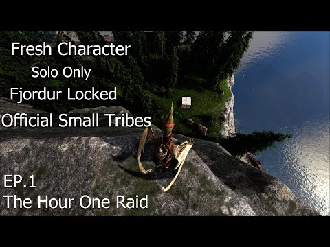 Solo Only Fjordur Locked │ARK: Survival Evolved PvP Official Small Tribes │The Hour One Raid