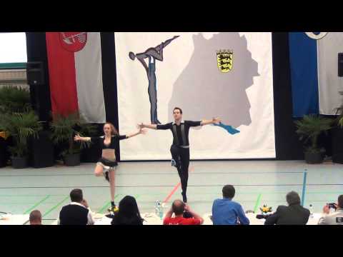 LM Ba-Wü Hessen 2015 / Helen Maas - Marcel Schollenberger / B-Klasse