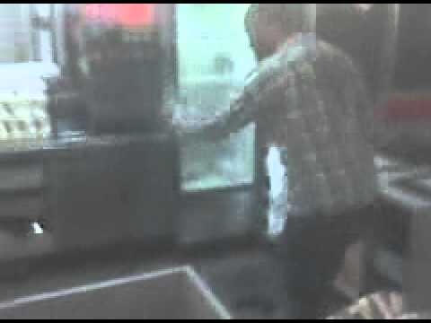 Joey Oscar acting a fool at Waffle House