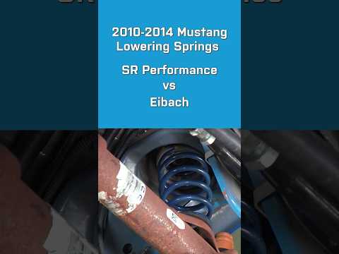 SR Performance vs Eibach : Which Lowering Springs Are for You??