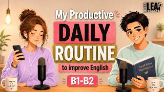 English Podcast for Conversation Practice B1 | Talk About Daily Routine | Learn English Fast
