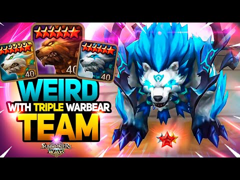WEIRD F3 TEAM with WARBEARS - Summoners War