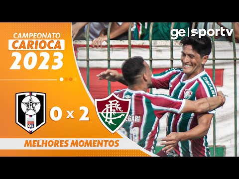 Gols e lances de Resende x Fluminense