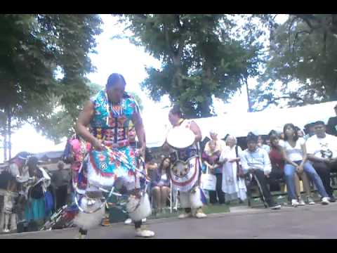 Hopi hoop dance performance at Santa Fe Indian Market 2011