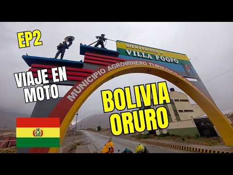 Viaje en moto por Bolivia - Oruro a Challapata (Ep2)