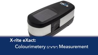 X-rite eXact - Measuring Colourimetry Lab