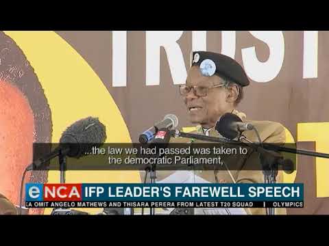 IFP leader passes the baton