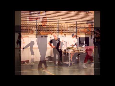 Matt Mattox teaching jazz dance -  Slideshow - Perpignan, France 1991