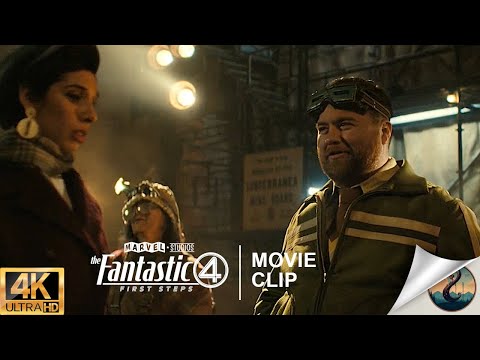 The Fantastic Four: First Steps | Subterranea Evacuation - Mole Man 4K Movie Clip (2025)
