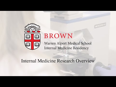 Brown Internal Medicine - Research Overview