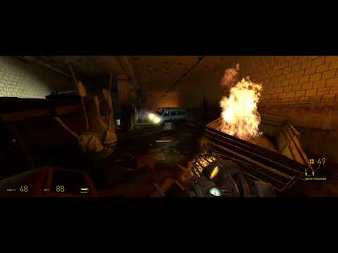 Half Life 2 Pt. 27 - fighting in the underpass