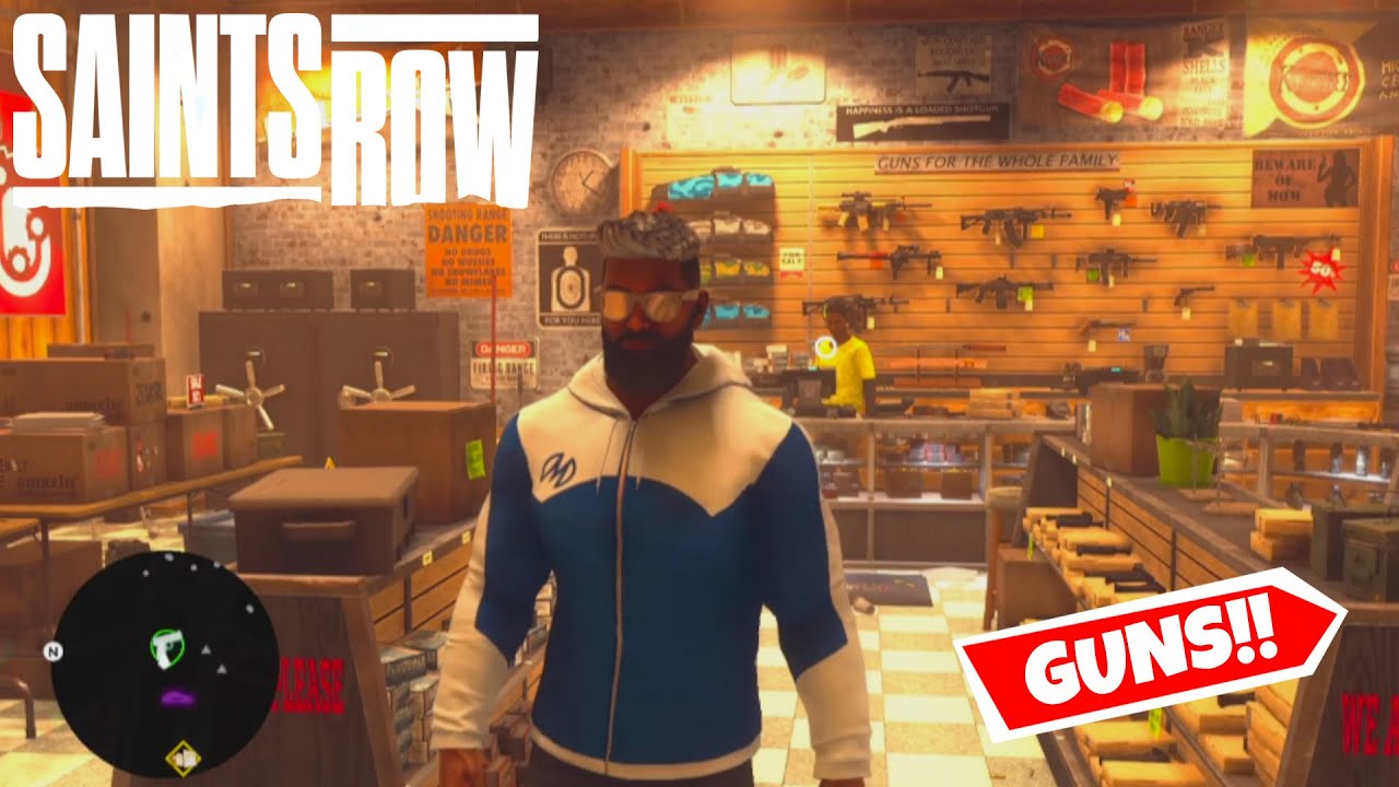 Saints Row - All Weapons Showcase, Camos and Customisation (Weapon Guide)