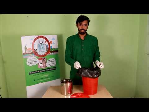 Biodegradable dustbin liners
