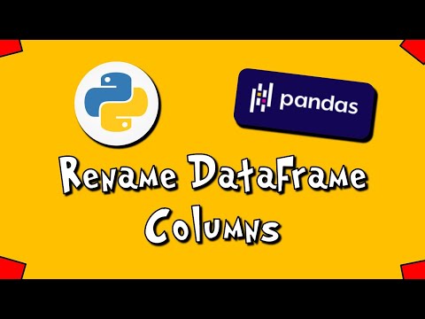 Pandas Rename DataFrame Columns 2