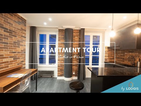 Apartment Tour // Furnished  28m2 in Paris – Ref : 10721063