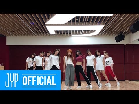 TWICE "Dance The Night Away" Dance Video (NEW JYP Practice Room Ver.)