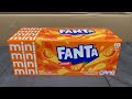 Fanta Orange 10 Mini Cans Box